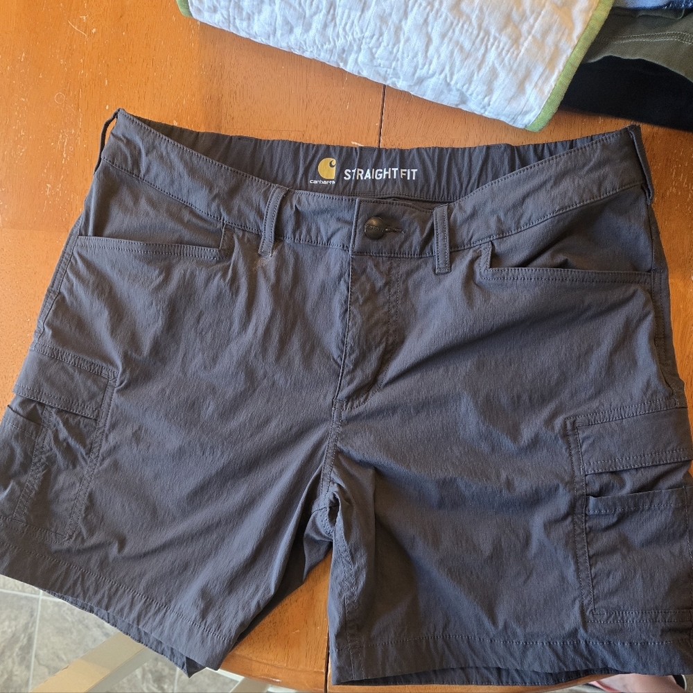 Carhartt Women's Dark Gray Cargo Shorts